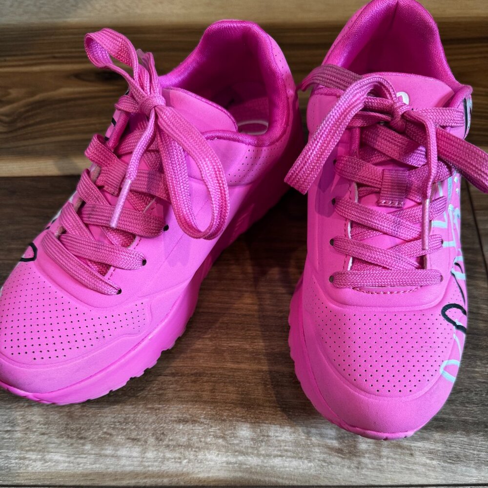 Skechers Uno Lite Metallic Love Sneaker